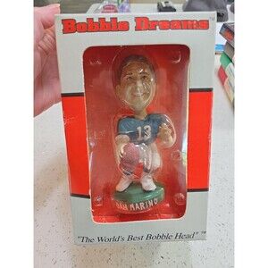 Dan Marino Bobble Dreams NFL #13 Dolphins Vintage Bobble Head *New In Box